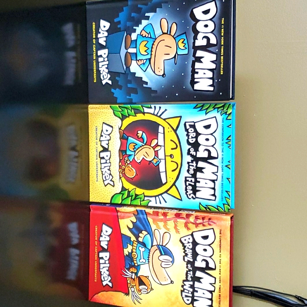 Dog man books